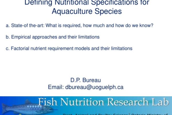 Species nutrition