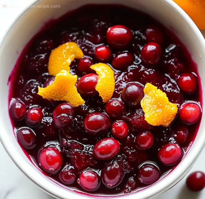 Simple cranberry sauce recipe