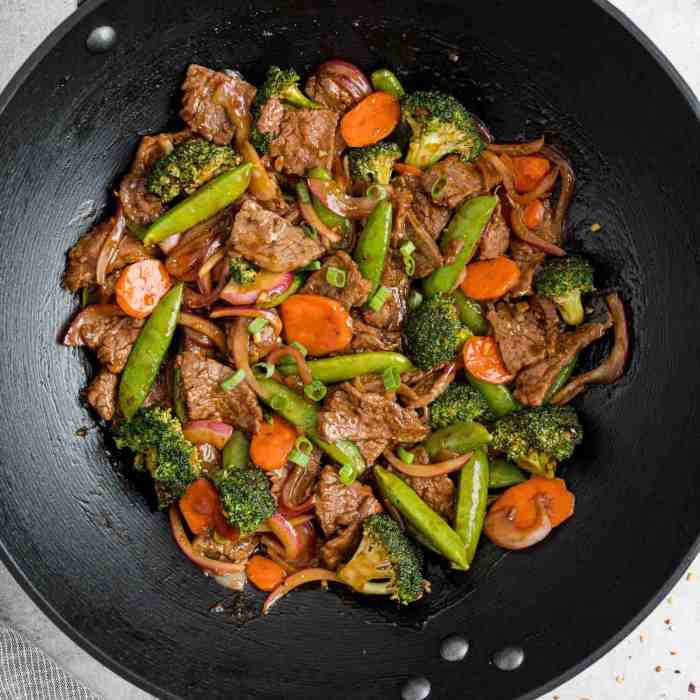 Fry stir beef stirfry twopeasandtheirpod steak pod peas