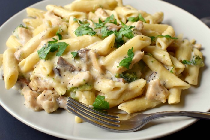 Recipe for white pasta sauce