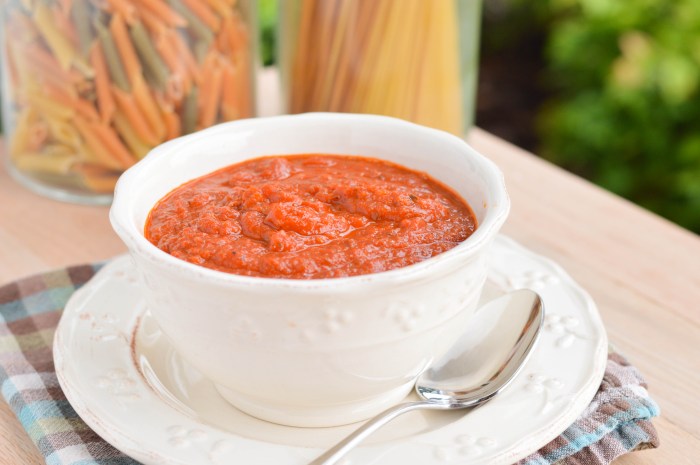 Recipe for fresh tomato marinara sauce