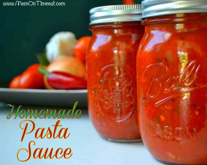 Recipe pasta sauce