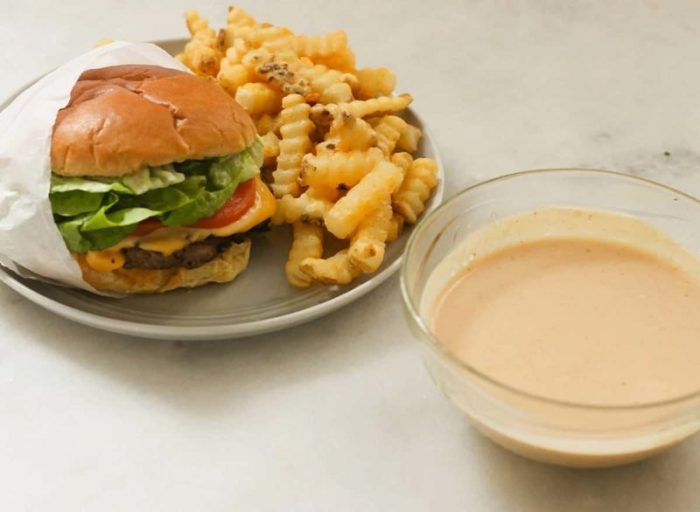 Recipe for in and out burger sauce