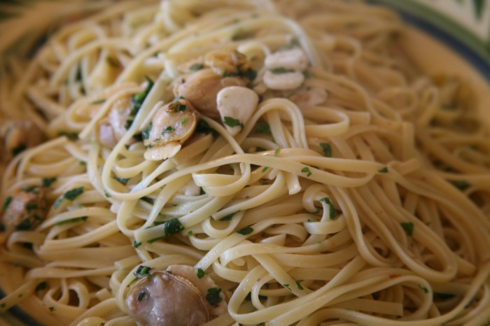 Recipe for linguine and white clam sauce