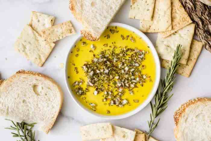 Recipe for olive oil dipping sauce for bread