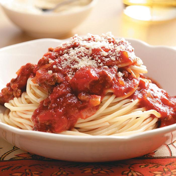 Recipes for homemade spaghetti sauce