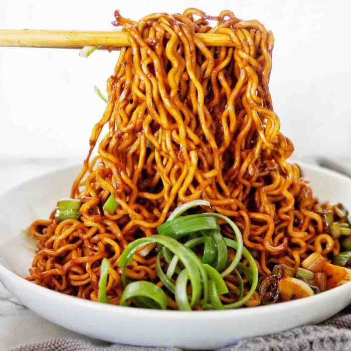 Soy sauce noodles recipe