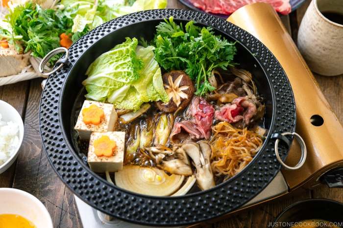 Recipe sukiyaki sauce