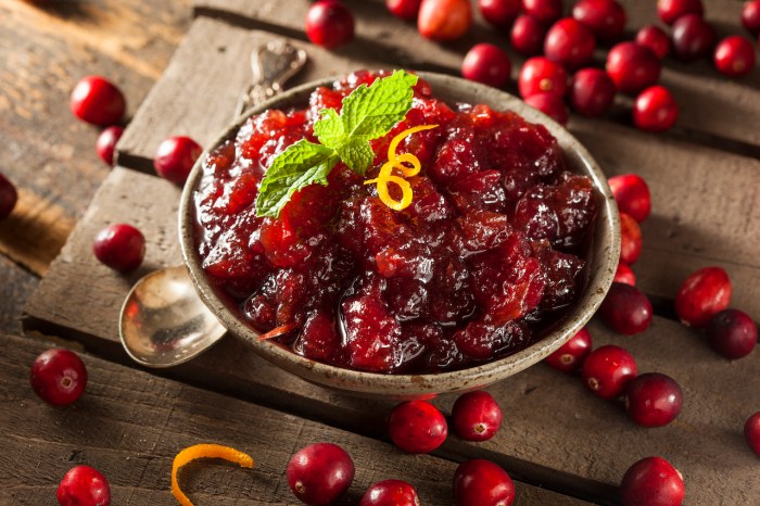 Thanksgiving cranberry sauce recipe