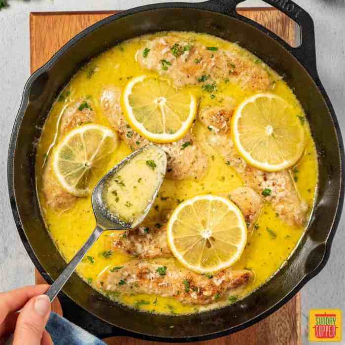 Recipe lemon butter sauce