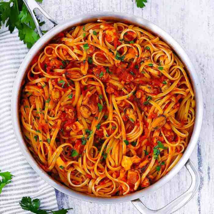 Seafood fra diavolo sauce recipe